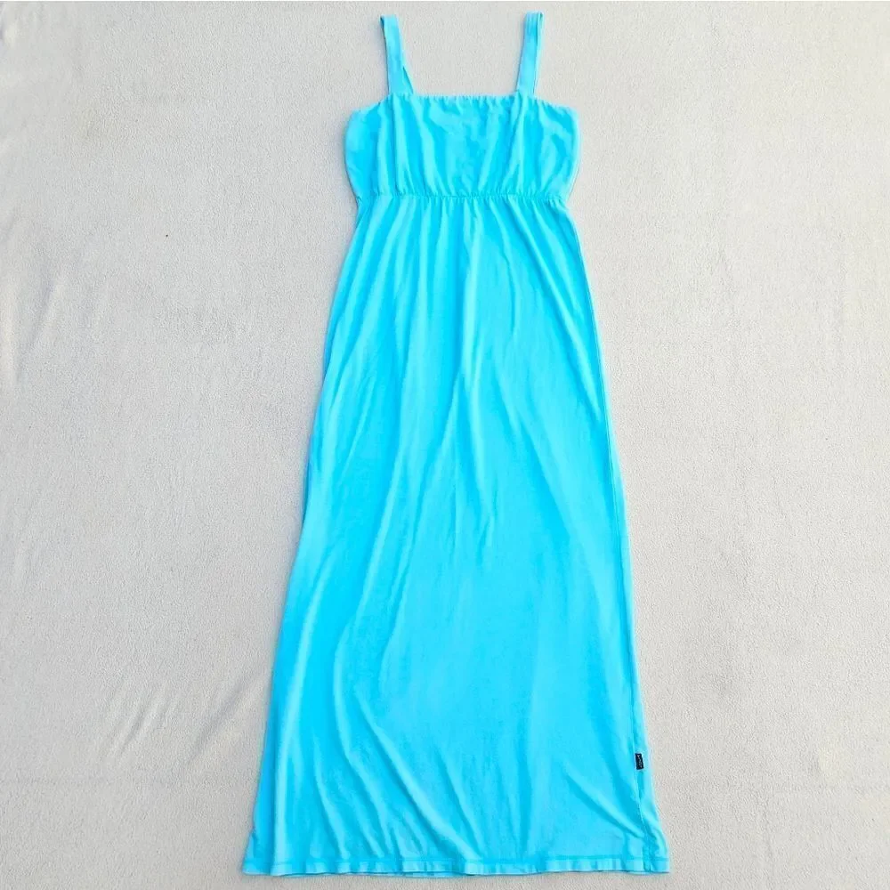 T2Love Blue Tank Top Maxi Dress Size 12